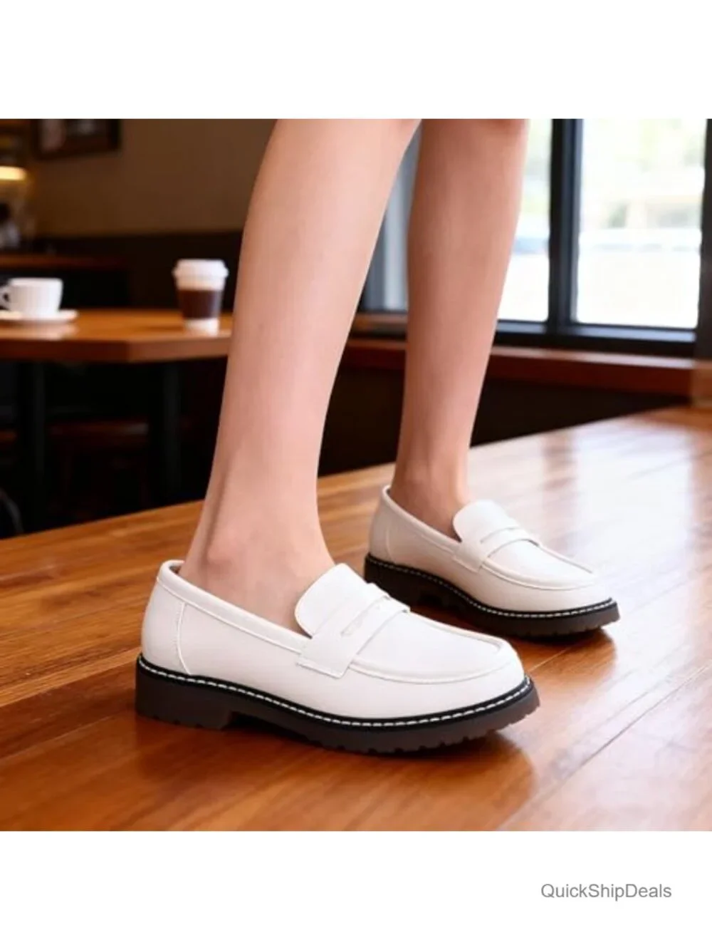 N/A chunky loafers